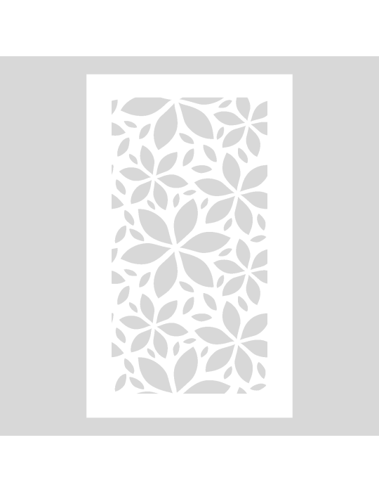 Stencil Flowers