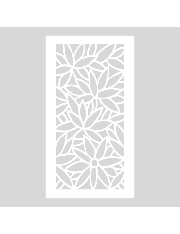 Stencil Flowers