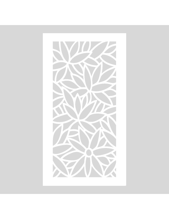 Stencil Flowers
