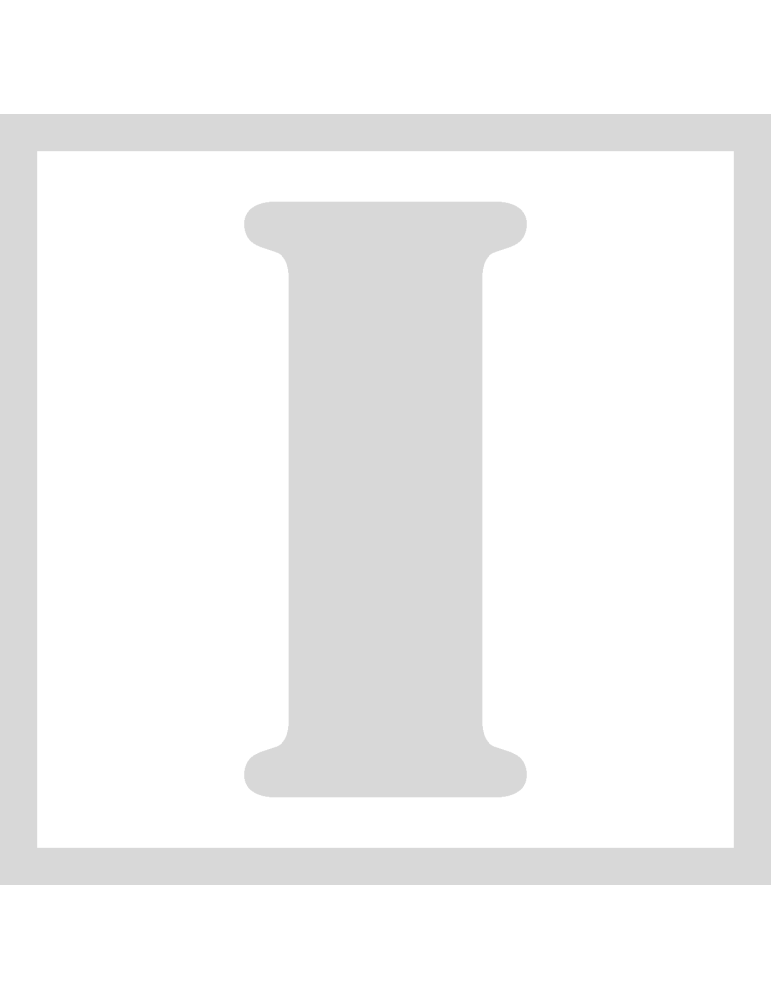 Stencil I - Lettertype Stencil