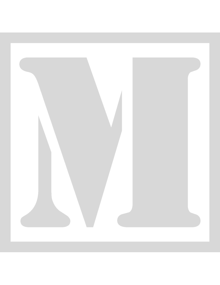 Stencil M - Lettertype Stencil