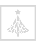 Stencil X-Mas Tree