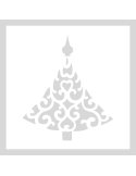 Stencil X-Mas Tree