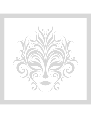 Stencil Venetian Carnaval Mask