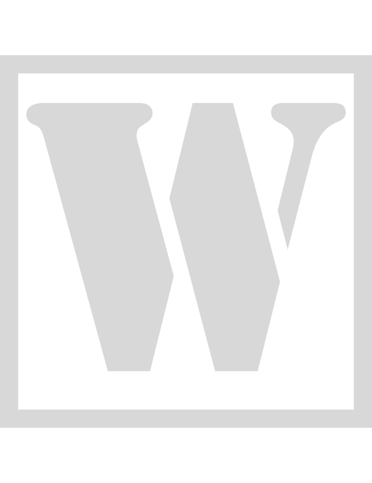 Stencil W - Lettertype Stencil