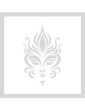 Stencil Venetian Carnaval Mask