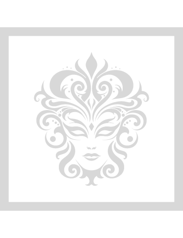 Stencil Venetian Carnaval Mask