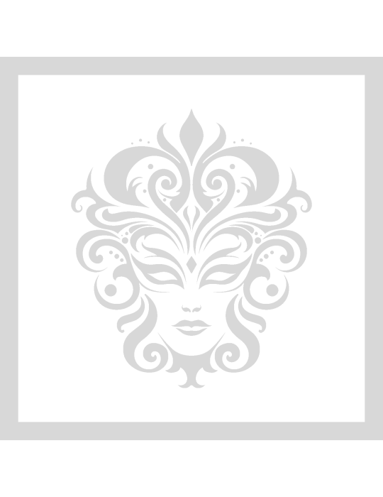 Stencil Venetian Carnaval Mask