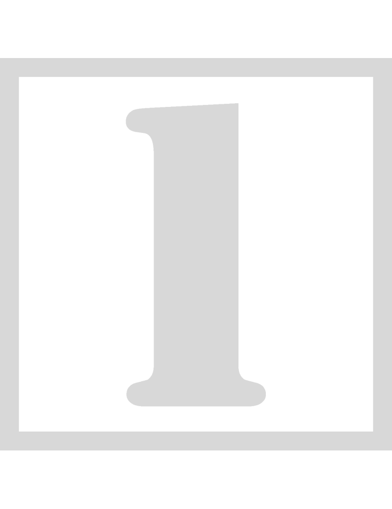 Stencil 1 - Lettertype Stencil