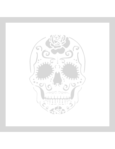 Sugar Skull Stencil voor creatieve DIY projecten