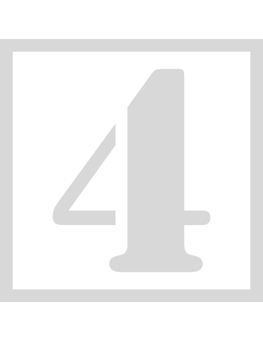 Stencil 4 - Lettertype Stencil