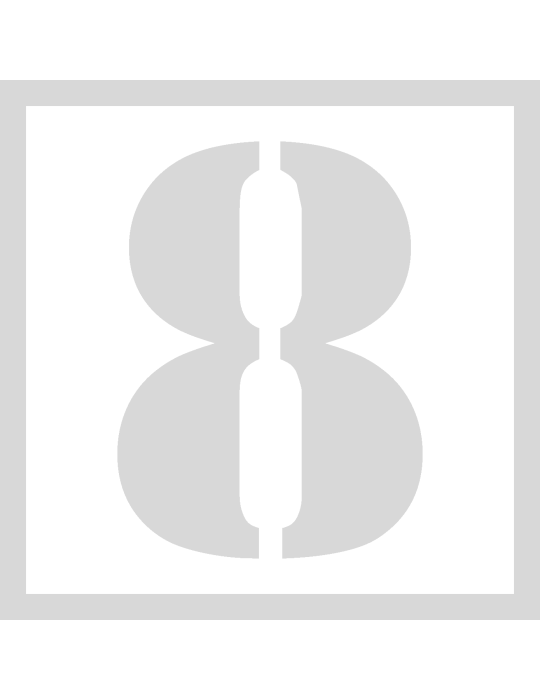 Stencil 8 - Lettertype Stencil