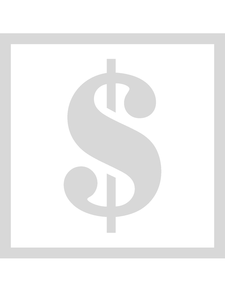 Stencil dollar teken - Lettertype Stencil