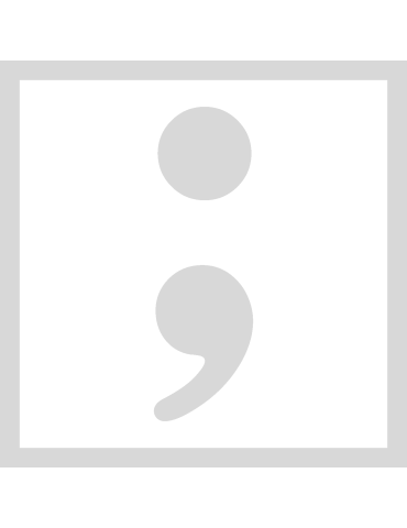 Stencil punt komma - Lettertype Stencil