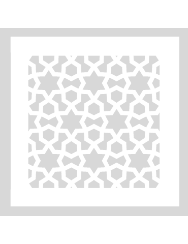 Stencil Arabic Pattern 7
