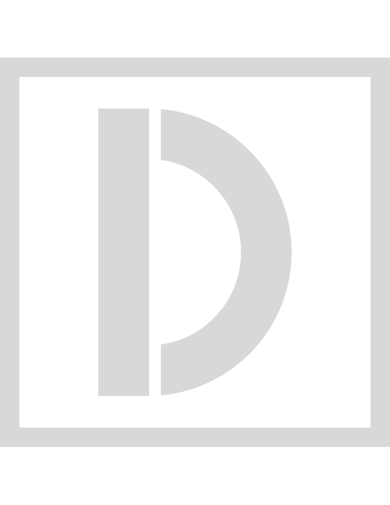 Stencil D - Lettertype Military Stencil