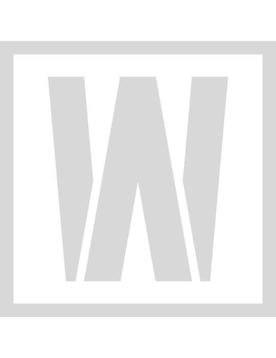 Stencil W - Lettertype Military Stencil