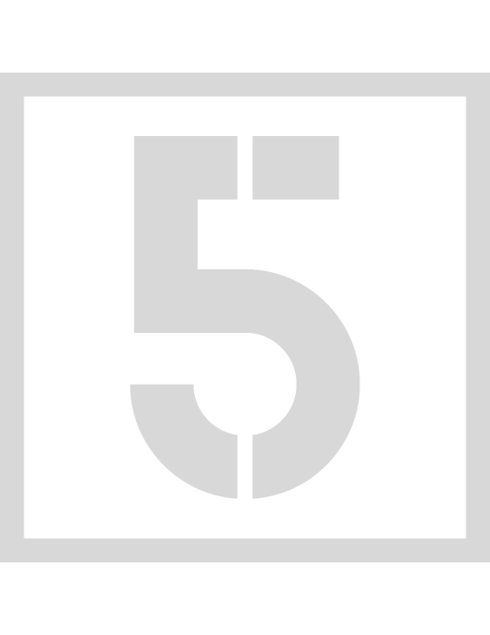 Stencil 5 - Lettertype Military Stencil