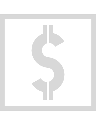 Stencil dollar teken - Lettertype Military Stencil