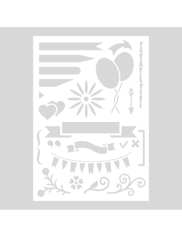 Stencil Bullet Journal