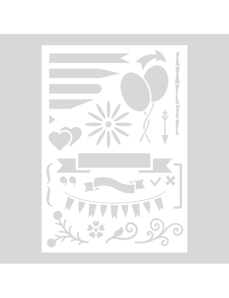 Stencil Bullet Journal