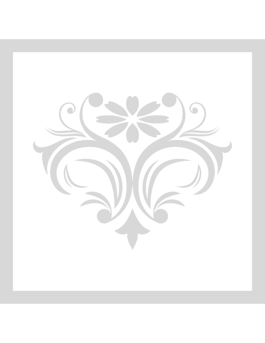Stencil Vintage Floral Ornament