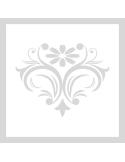Stencil Vintage Floral Ornament