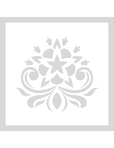 Stencil Vintage Floral Ornament