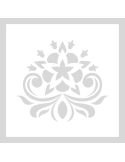 Stencil Vintage Floral Ornament