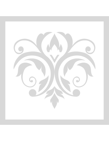 Stencil Vintage Floral Ornament