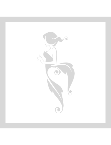 Stencil Girl in Floral Dress