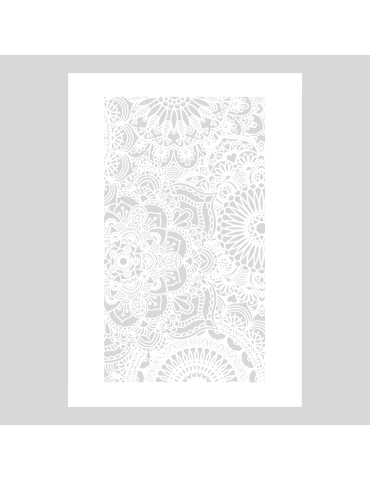 Stencil Mandala Infinite rechthoek