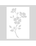 Stencil Flower