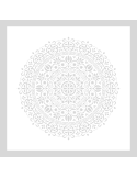 Stencil Mandala Grace rond