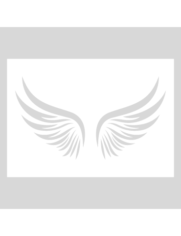 Stencil Angel Wings