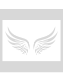 Stencil Angel Wings