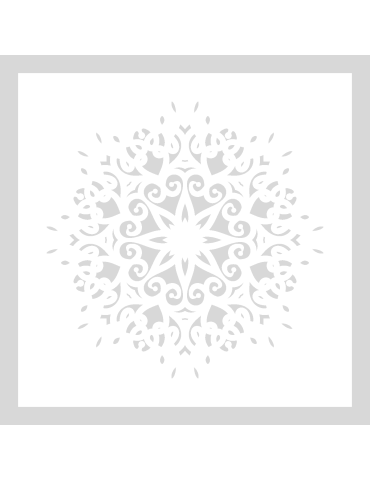 Stencil Mandala Nova rond