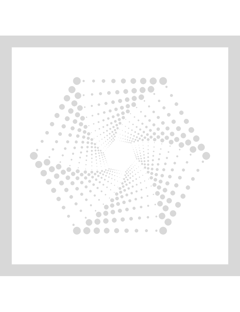 Stencil Spiral Dots abstract patroon