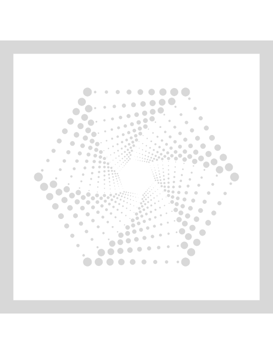 Stencil Spiral Dots abstract patroon
