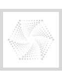 Stencil Spiral Dots abstract patroon