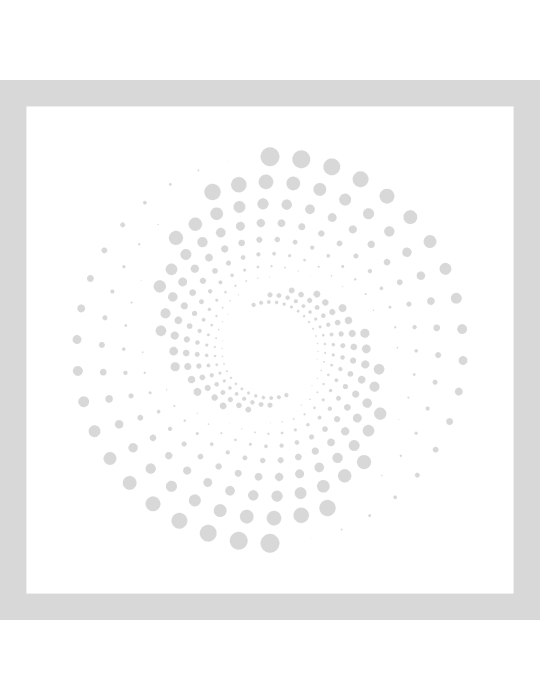 Stencil Spiral Dots abstract patroon