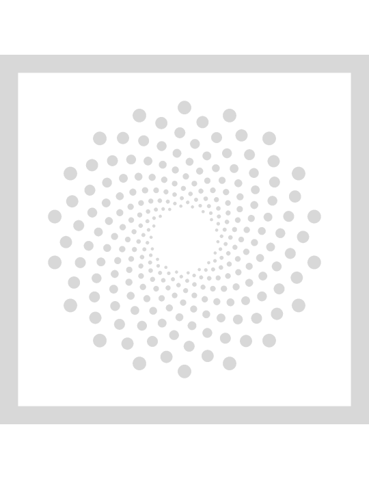 Stencil Spiral Dots abstract patroon