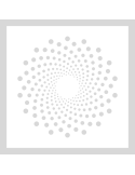 Stencil Spiral Dots abstract patroon