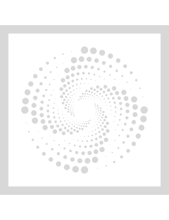 Stencil Spiral Dots abstract patroon