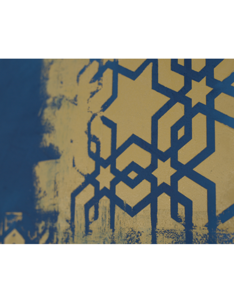 Stencil Arabic Pattern 3