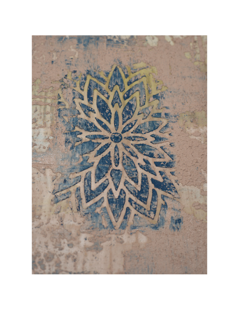 Stencil Mandala Flow rechthoek