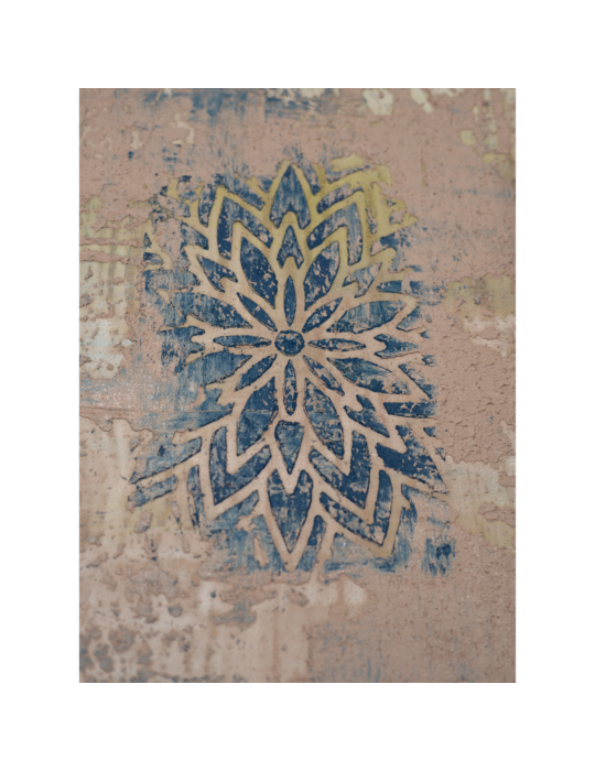 Stencil Mandala Flow rechthoek