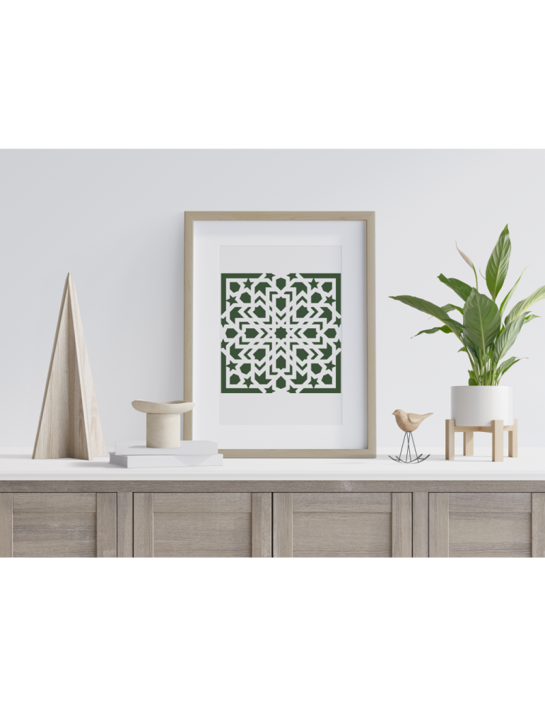 Stencil Arabic Pattern 1