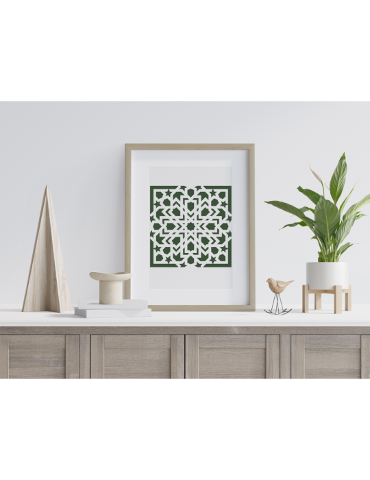 Stencil Arabic Pattern 1
