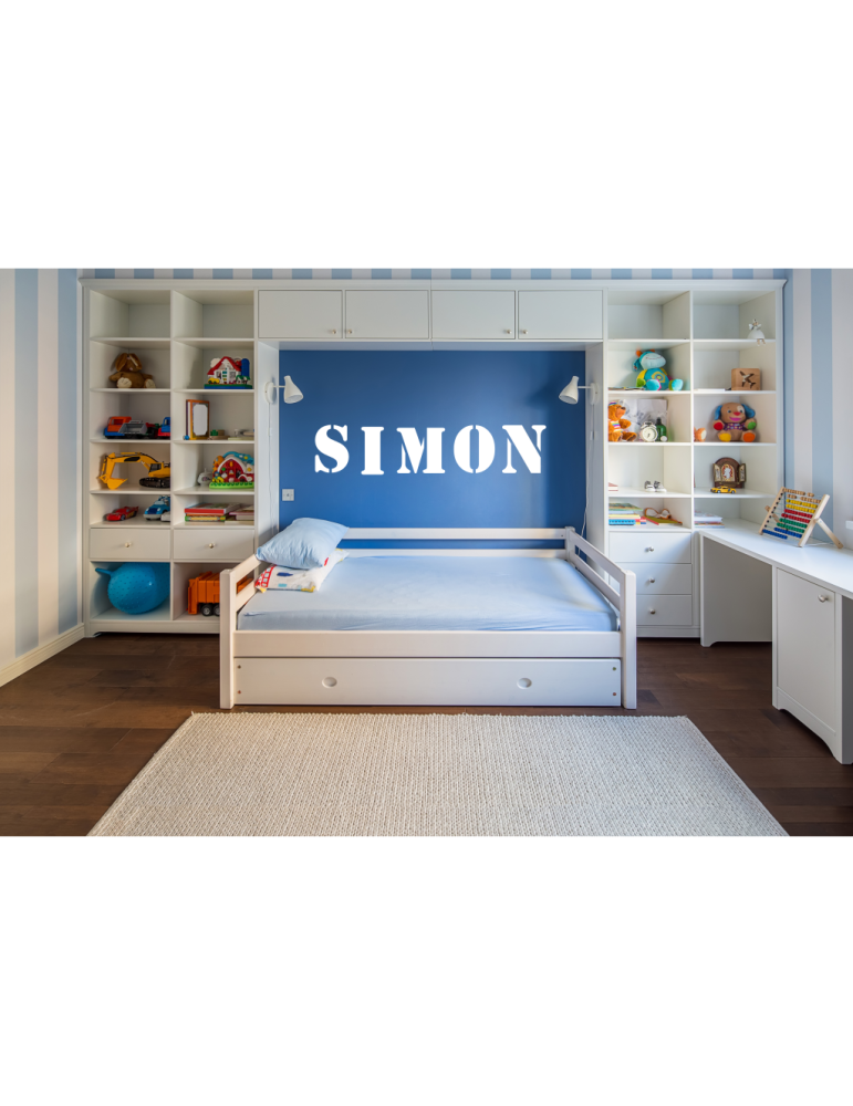 Stencil S - Lettertype Stencil